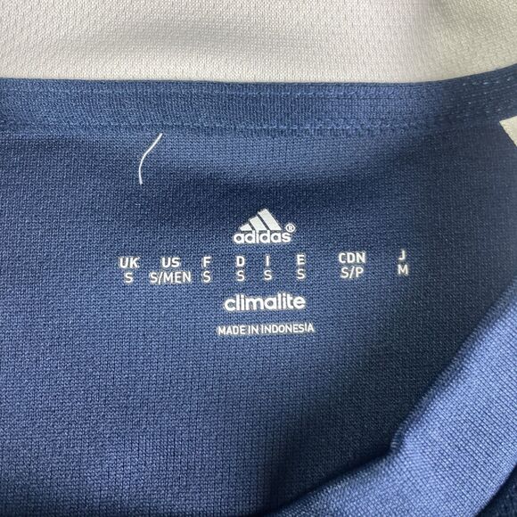 Vancouver Whitecaps Jersey Mens Small Blue White Adidas Carlyle Mitchel 2013 Kit - Picture 11 of 12
